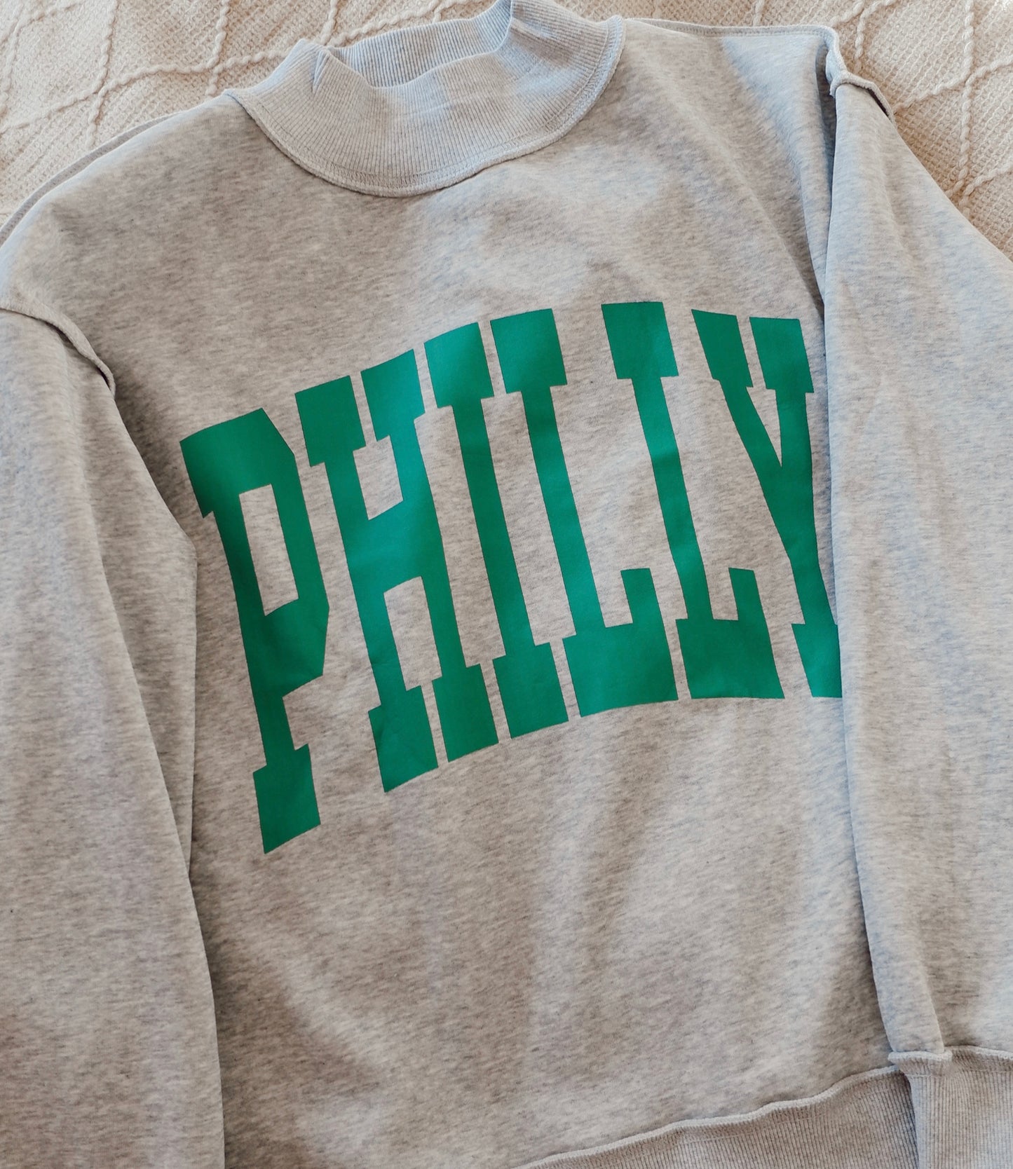 The Reversible Mock Neck Sweatshirt PRE-ORDER