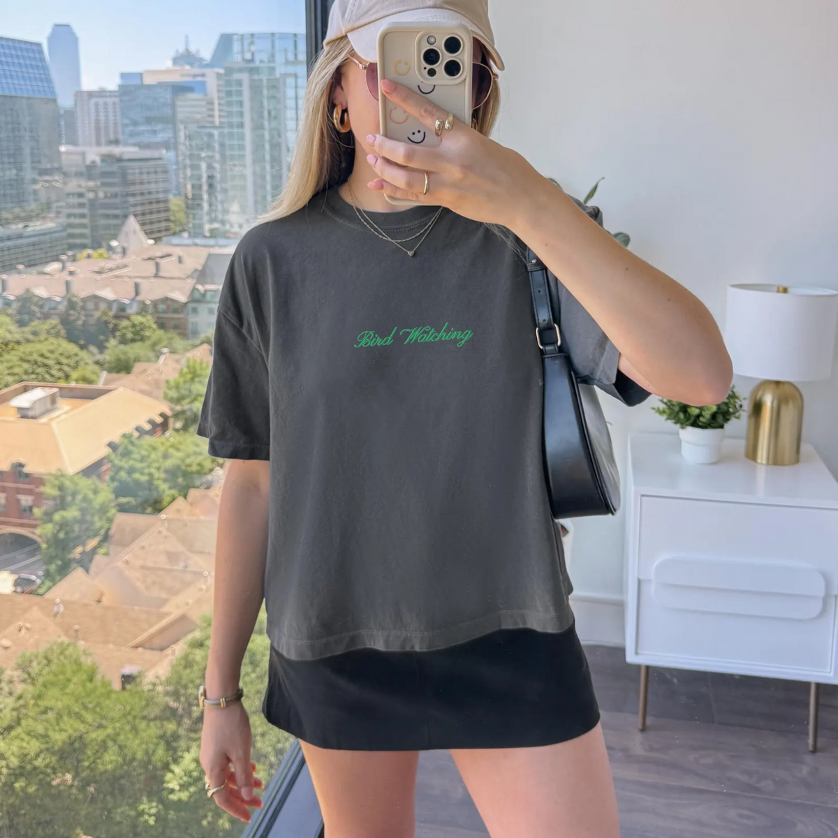 The Bird Watching Cropped Tee