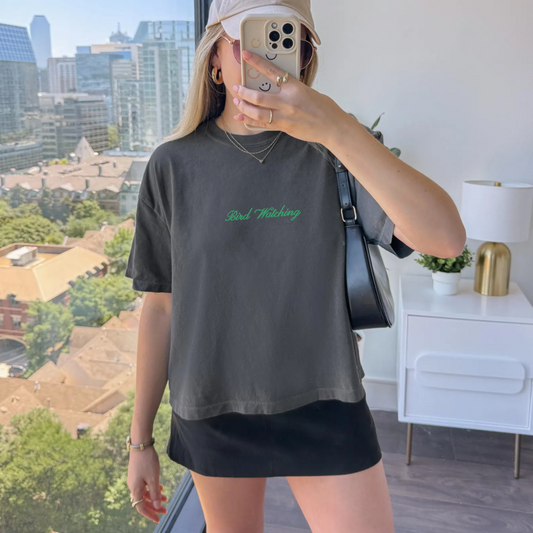 The Bird Watching Cropped Tee