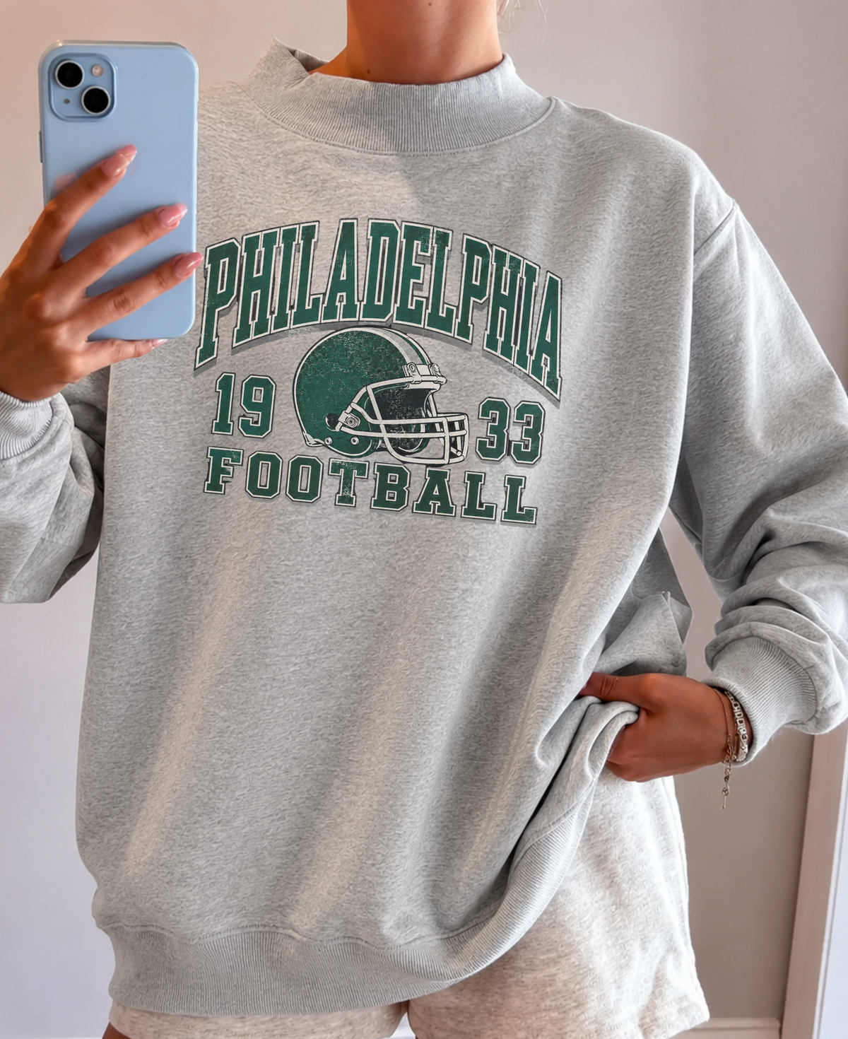 Philadelphia Mock Neck